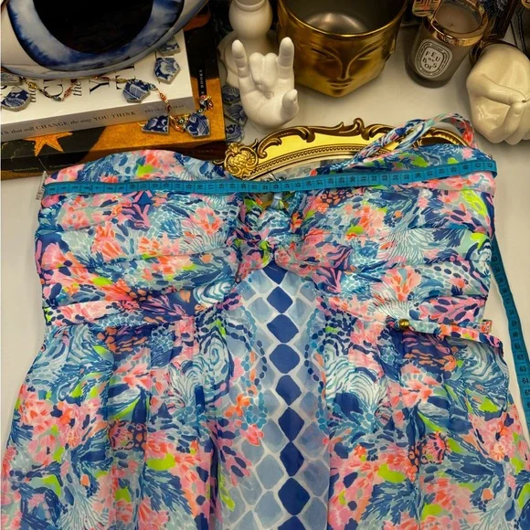🆕 LILLY PULITZER 🧿 NWOT Viv Maxi Dress, Multi Hidden Treasures - Sz US 6 - Picture 16 of 16